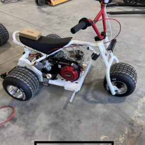 white mini trike