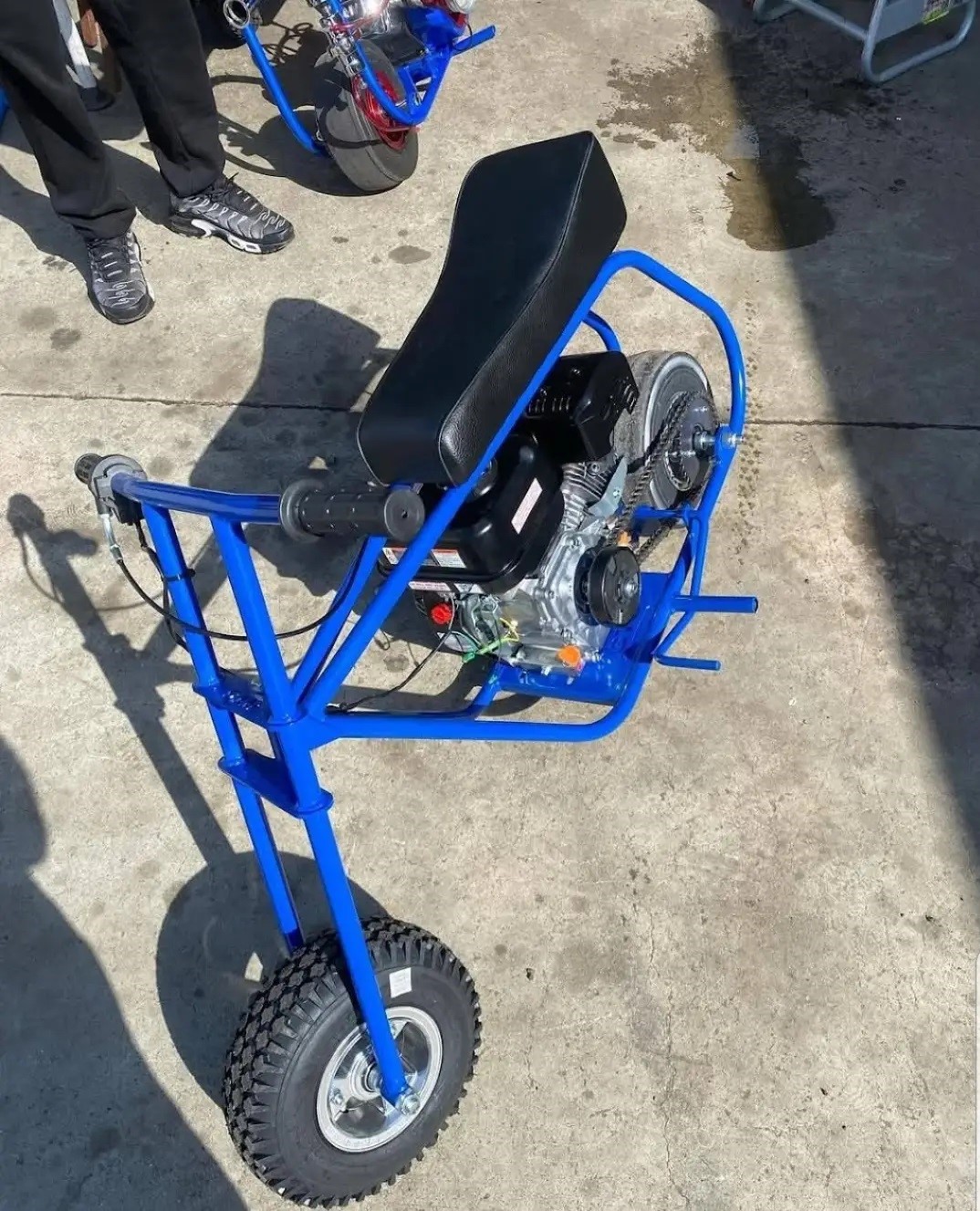 BLUE STOCK MINIBIKE - Image 2