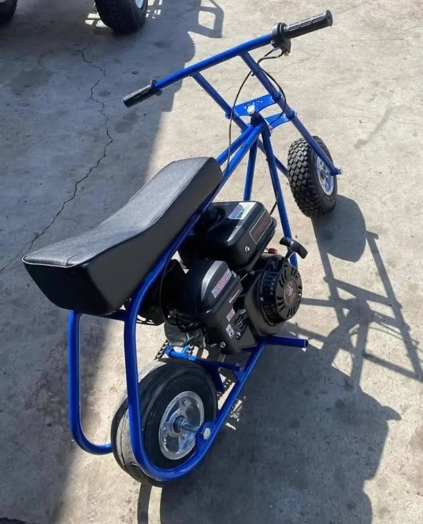 BLUE STOCK MINIBIKE