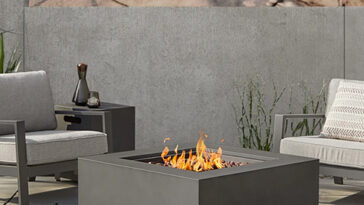 natural gas fire pit